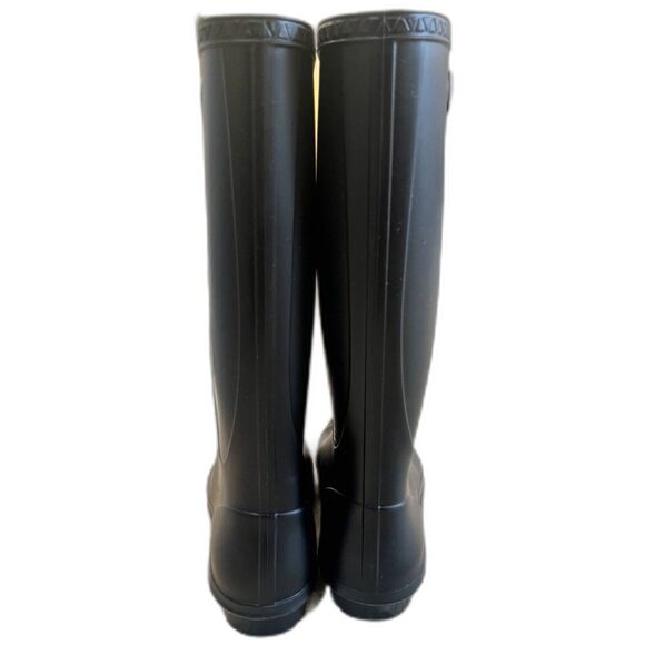 Women's UGG Australia Shelby Matte Black Rain Boots - Size 5 - Picture 4 of 8